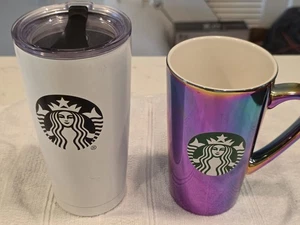 Starbucks Mug & Tumbler Set – Coffee Cup + Travel Drinkware Bundle - Picture 1 of 6