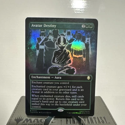 1x - Avatar Destiny - FOIL BORDERLESS #333 - Avatar: The Last Airbender - NM MTG - Image 1 of 2