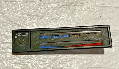 Painel de controle CA aquecedor conversível VW MK1 Rabbit - Imagem 1 de 4