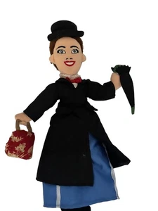 Muñeco de peluche vintage Disney Mary Poppins 12" juguete de peluche coleccionable de peluche - Imagen 1 de 6