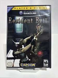 Resident Evil GameCube, 2002 Players Choice W/Manual - Tested Works Capcom - Picture 1 of 9