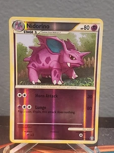 Nidorino 46/102 Reverse Holo Pokemon Card Triumphant MP - Picture 1 of 4