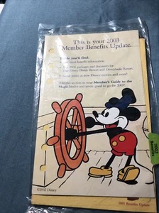 Disney 2003 member benfit never opened - Picture 1 of 2