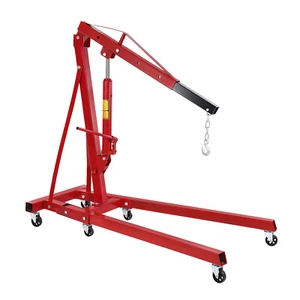 2 TON 4400lbs Heavy Duty Engine Motor Hoist Cherry Picker Shop Crane Lift New - Picture 1 of 10