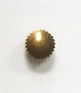 Reloj Crown Gold Genuino Pulido 3,40 mm atornillado para reloj - Imagen 1 de 4