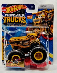 2023 HOT WHEELS MONSTER TRUCKS - GOTTA DUMP - 1:64 DUMP TRUCK - Imagen 1 de 5