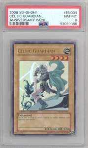 PSA 8 - Yu-Gi-Oh Card - YAP1-EN004 - CELTIC GUARDIAN (ultra gold holo) - NM-MT - Imagen 1 de 2