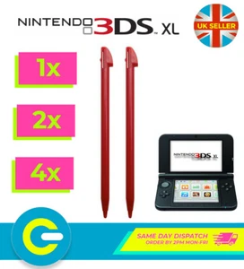 Lápiz óptico de plástico rojo para Nintendo 3DS XL (VERSIÓN ANTERIOR) - Imagen 1 de 5