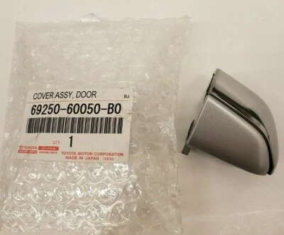 TAPA DE MANIJA DE PUERTA TRASERA EXTERIOR DE FÁBRICA LEXUS 2010-2014 GX460 PERLA DE TUNGSTENO, 1G1 Foto 1 de 3