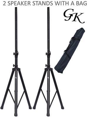 Speaker Stands (Two Stands) With Gig Bag/ Max 5 1/4 Feet Height. (Free Ship USA) • 49.50$