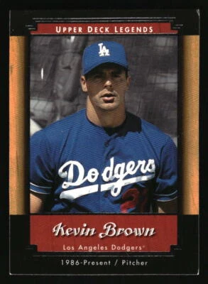 2001 Upper Deck Legends #67 Kevin Brown - Image 1 of 2