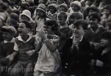 1928/72 Vintage LUXEMBOURG GARDENS Paris Children Laughing ~ ANDRE KERTESZ 11x14
