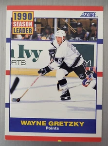 Wayne Gretzky; LÍDER DE TEMPORADA DE PUNTUACIÓN #353 "PUNTO DE TINTA AMARILLA SÚPER RARO Y "OJOS ROSADOS" - Imagen 1 de 22
