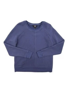 Fila Sport Size XS Blue Long Sleeve Casual Knit Sweatshirt - Picture 1 of 7
