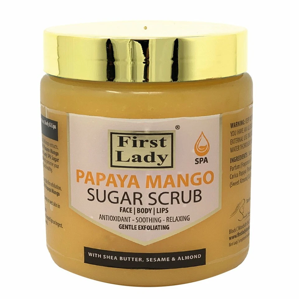 First Lady SPA Papaya Mango Sugar Scrub 500ml for Face, Body & Lips  - Image 1 of 1