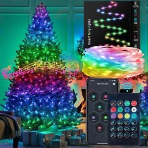 USB Powered Smart Fairy String Lights Music Sync App & Remote Controlled Xmas