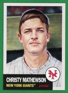 2023 Topps Living Set Baseball #666 CHRISTY MATHEWSON HoF New York Giants