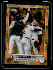 Actualización Topps 2022 Sapphire Gold Dancing in Detroit (Javier Baez/Robbie Grossman) - Imagen 1 de 2
