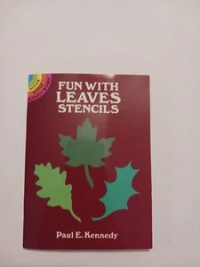 Dover Little Activity Books Fun With Leaves Stencils Paul E. Kennedy - Picture 1 of 5