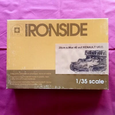 28CM S.Wur 40 auf Renault UE (f) - SCALA 1/35 Ironside IR037 - Immagine 1 di 2