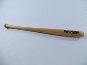 Vintage Prince William Potomac Cannons MiLB 18" Wood Mini Bat Red 1990 - Bild 1 von 10