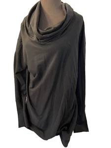 Black Turtleneck Long Sleeve Womens XXL Soft - Picture 1 of 6