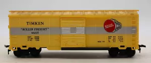 HO Scale Timken Roller Freight 46007 Sliding Doors 1:87 Gauge Yellow Bachmann - Picture 1 of 5