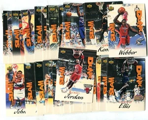 1997-98 UD Upper Deck Slam Dunk Complete Insert Set 1-40 W/ Michael Jordan +++ - Picture 1 of 1