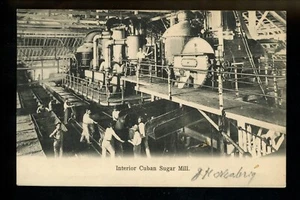 Advertising postcard Sugar Mill industry Vintage 1910 - Picture 1 of 2