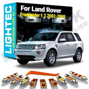 PREMIUM White LED Interior Light Kit for Land Rover Freelander 2 MKII 2006–2014 - Picture 1 of 4