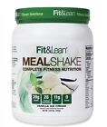 Fit & Lean Fat Burning Meal Shake with Protein Fiber Probiotics and Organic F...