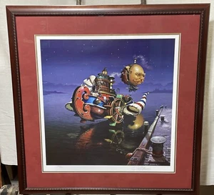 DEAN MORRISSEY "TUGGING THE MOON" LIMITED EDITION ART PRINT SIGNED MUMBERED - Picture 1 of 16