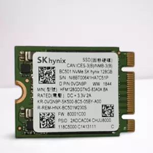 SK Hynix BC501/ 128GB NVMe SSD HFM128GDGTNG-83A0A BA for Laptop/Desktop - Picture 1 of 2