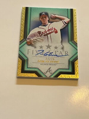 2024 TOPPS FIVE STAR CAREER AUTOGRAPH TOM GLAVINE -BRAVES HALL OF FAMER -#27/75 - Image 1 of 4