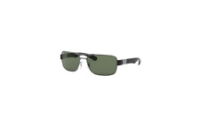 Ray-Ban Men S RB3522 RB3522-004/71-61 Silver Rectangle Sunglasses (Lenses Only)
