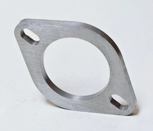 2.75" Universal 2 Bolt Slotted Flange 3/8 Weld Catback Exhaust Connector CNC USA - Picture 1 of 2