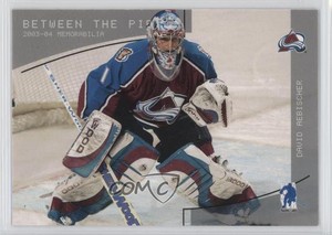 2003-04 ITG Be A Player Memorabilia David Aebischer #115