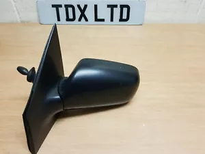 TOYOTA YARIS VNK 2003-2005 GENUINO MANUAL PASAJEROS ESPEJO RETROVISOR NEGRO - Imagen 1 de 5