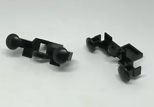 LEGO Trains : 2x Tampon - Réf 4022 noir - Set 10183 4565 7740 4558 10001 7745 - Picture 1 of 1