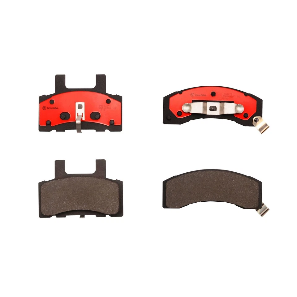 Juego de pastillas de freno de disco Brembo P10022N para modelos seleccionados Chevrolet GMC 88-02 Foto 1 de 4