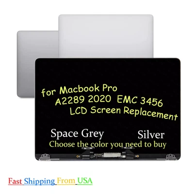New for MacBook Pro 13" A2289 2020 LCD Screen Display Full Assembly Replacement - Image 1 of 4