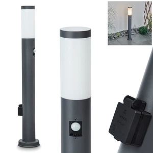 HOFSTEIN Gnocchetta moderne Wegeleuchte Garten mit Bewegungsmelder und Steckdose - Bild 1 von 10