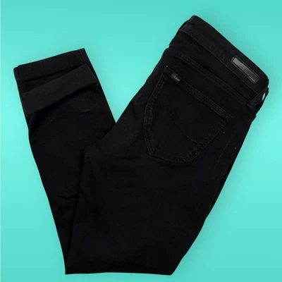 Lee ‘Scarlett’ skinny high waist black denim jeans W31” L26” - Image 1 of 4