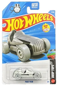 Hot Wheels 2026 HW Drop Tops 1/5 Pass 'N Go 90 Jahre Monopoly Neu für 2026 - Bild 1 von 3