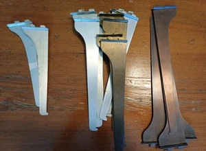 Lot of 16 KV (Knape & Vogt) Shelf Bracket, 8" / 10" / 12" Double Slot - Picture 1 of 2