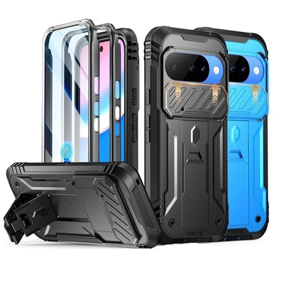 For Google Pixel 10 / 10 Pro Case | Poetic Kickstand Built-in-Screen Cover - Image 1 of 4