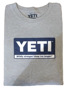 Camiseta Pullover Yeti Adulto Gris Manga Corta Talla XXL - Imagen 1 de 4