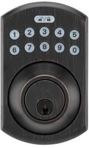 LockState RemoteLock Residential Wifi Deadbolt Smart Lock Tuscany Bronze - Picture 1 of 3