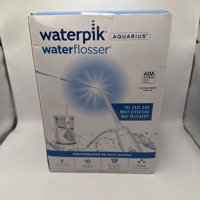 Waterpik Aquarius Water Flosser WP-660C - 7 Water Flosser Tips Sealed New - Image 1 of 4