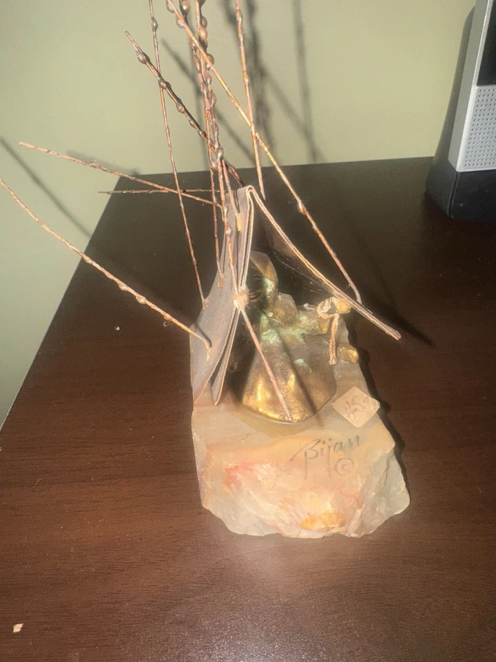 Escultura Casa Bijan B Bijan Firmada Edición Limitada Foto 1 de 3